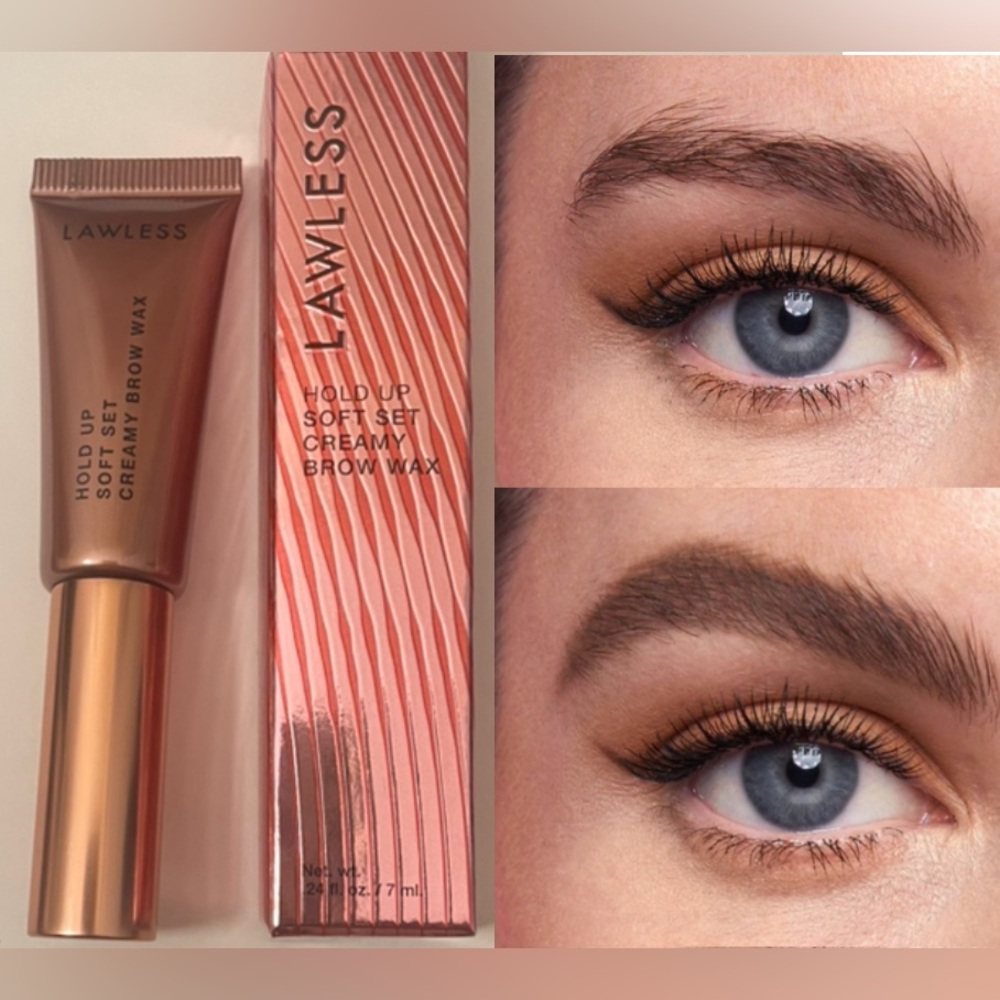 LAWLESS Hold Up Soft Set Creamy Brow Wax in LIGHT/MEDIUM BNIB